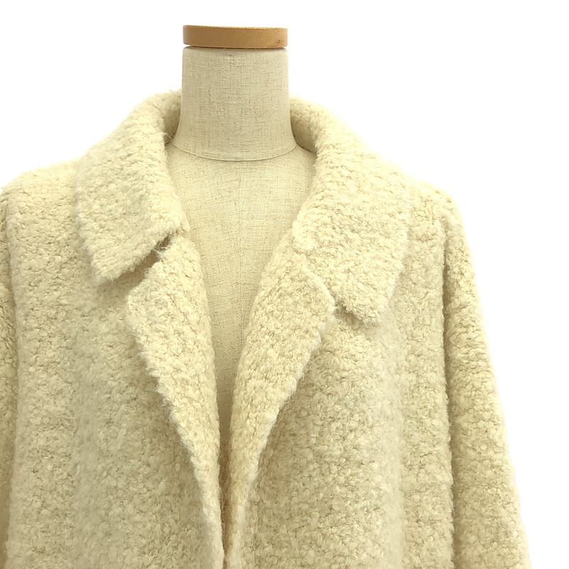 Cruciani / クルチアーニ アルパカ混 ブークレニットコート