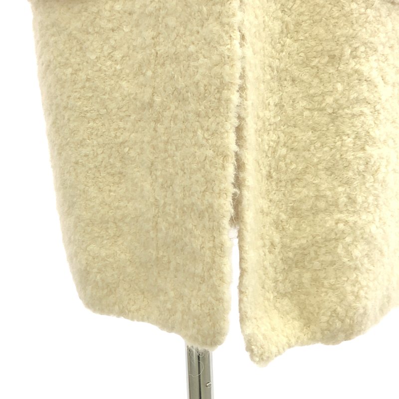 Cruciani / クルチアーニ アルパカ混 ブークレニットコート