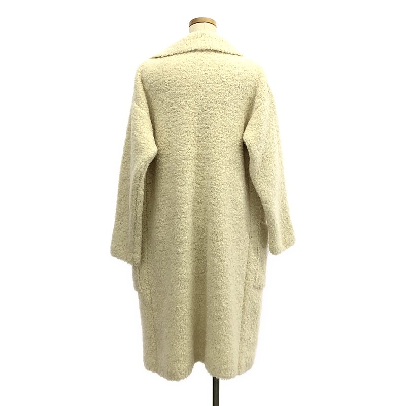 Cruciani / クルチアーニ アルパカ混 ブークレニットコート