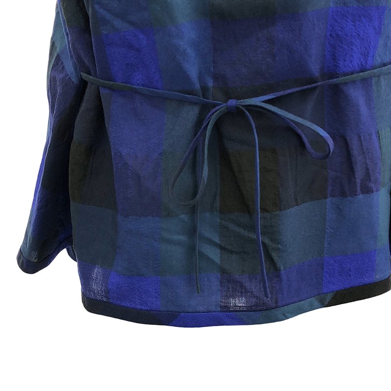 mina perhonen / ミナペルホネン join ブロックチェックシャツ