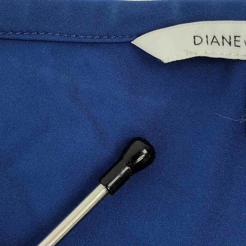 DIANE VON FURSTENBERG / ダイアンフォンファステンバーグ リボン サイドジップ ドレス ワンピース