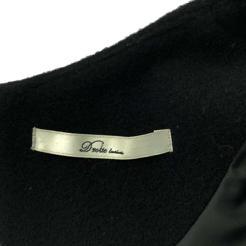 その他 ウール パール Vネック ワンピース