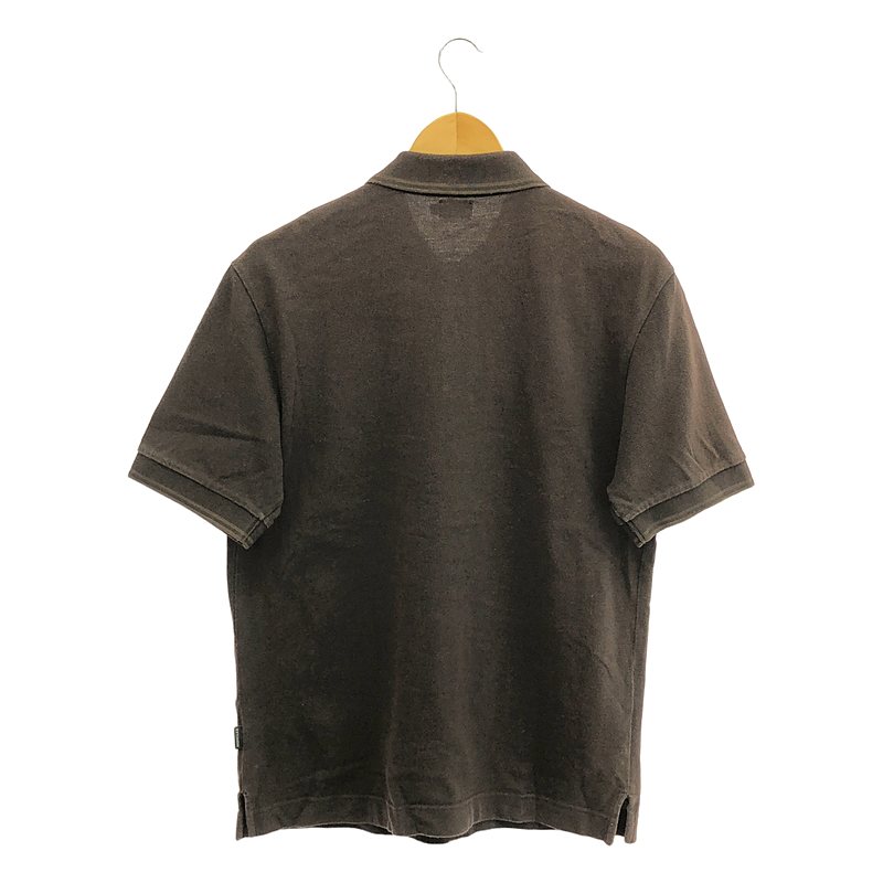 MONCLER / モンクレール 90-00s オールド 青タグ ロゴワッペン 鹿の子 ポロシャツ