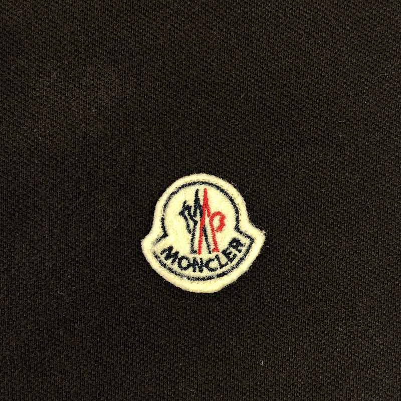 MONCLER / モンクレール 90-00s オールド 青タグ ロゴワッペン 鹿の子 ポロシャツ