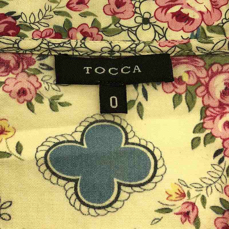 その他 フラワーフリルスリーブワンピース