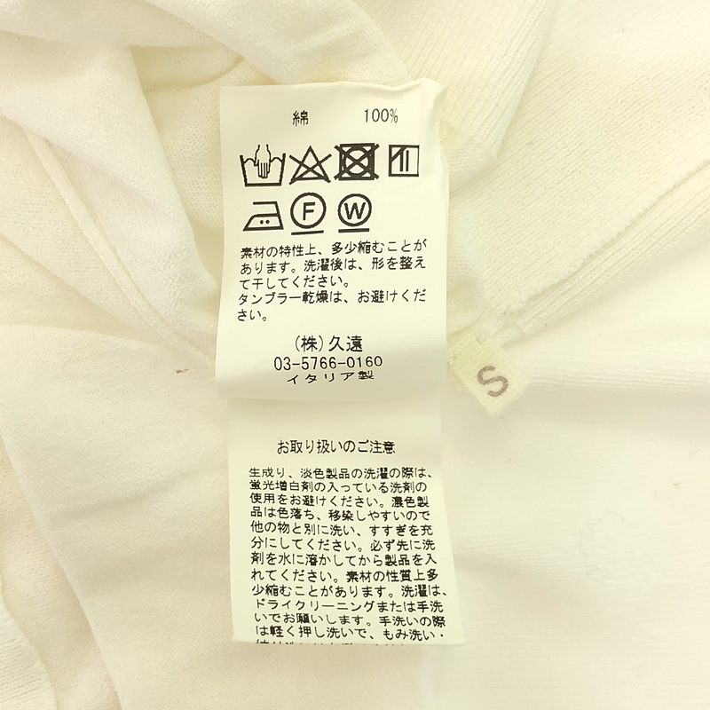 seya. / セヤ コットン オーバーサイズ ポロシャツ