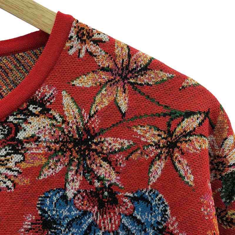 JUNYA WATANABE MAN / ジュンヤワタナベマン Jacqueard Pattern ハーフスリーブ ニット