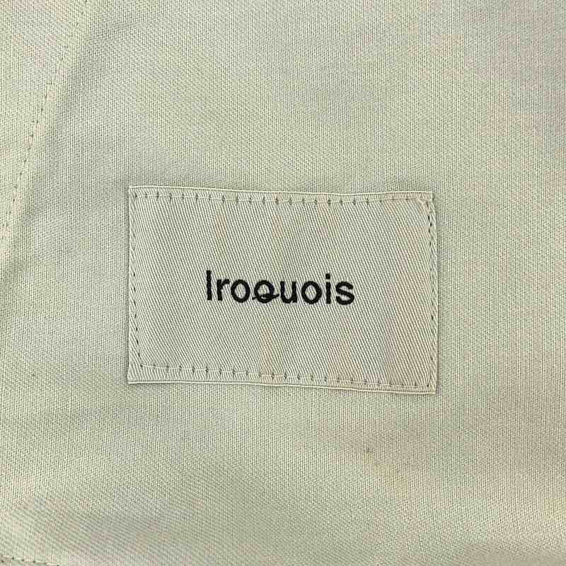 Iroquois / イロコイ REFLAX WEATHER CLOTH WIDE PT 2タック イージー パンツ