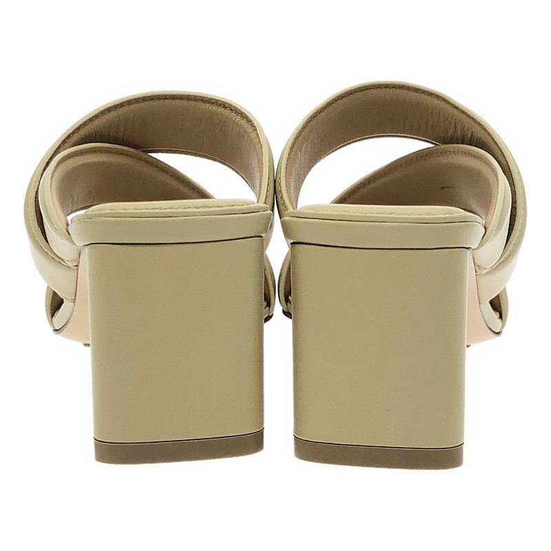 BOTTEGA VENETA / ボッテガヴェネタ LEATHER SANDAL / レザー ミュール サンダル