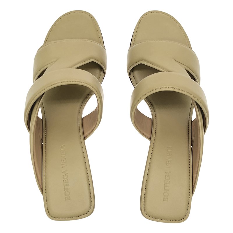 BOTTEGA VENETA / ボッテガヴェネタ LEATHER SANDAL / レザー ミュール サンダル