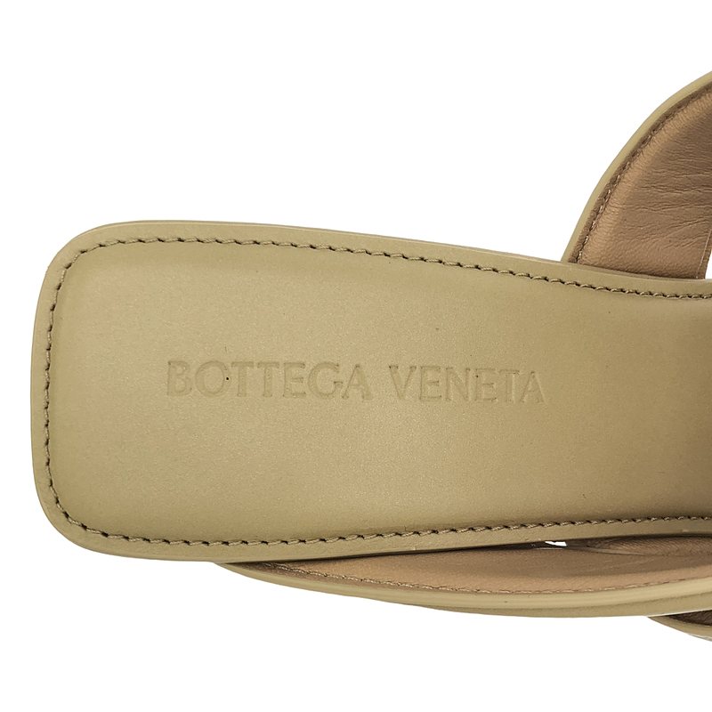 BOTTEGA VENETA / ボッテガヴェネタ LEATHER SANDAL / レザー ミュール サンダル