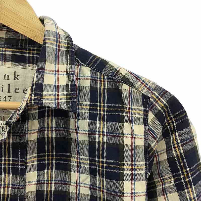 Frank&Eileen / フランクアンドアイリーン コットン チェック シャツ