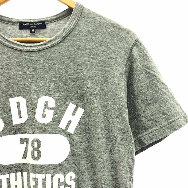 COMME des GARCONS HOMME / コムデギャルソンオム カレッジロゴプリント コットン Tシャツ