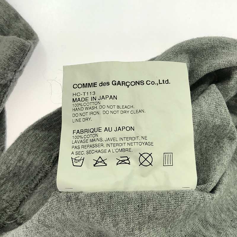 COMME des GARCONS HOMME / コムデギャルソンオム カレッジロゴプリント コットン Tシャツ
