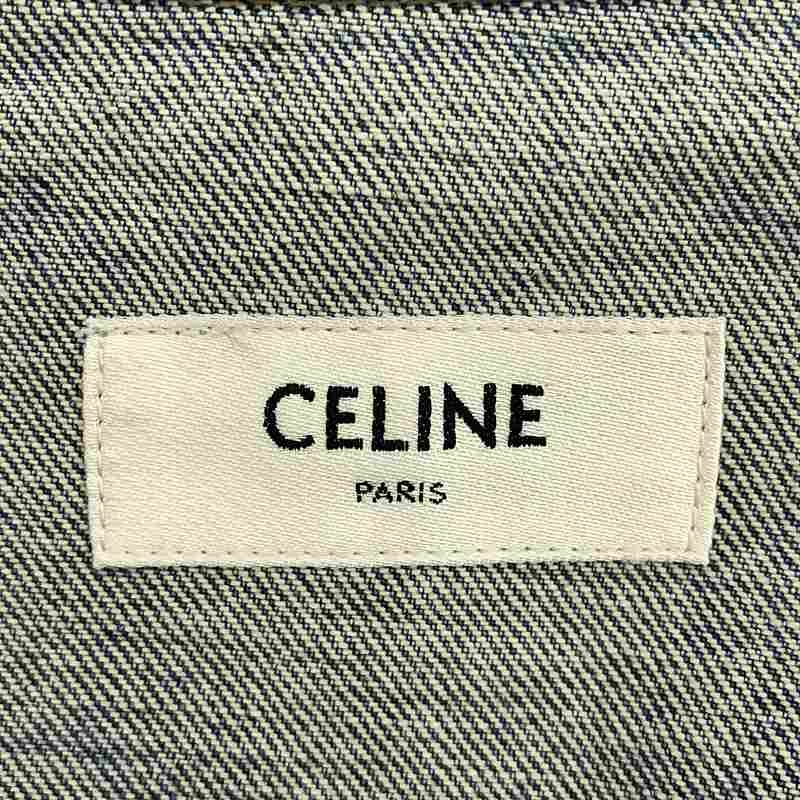 CELINE / セリーヌ ウォッシュド デニム トラッカー ジャケット 3rdタイプ