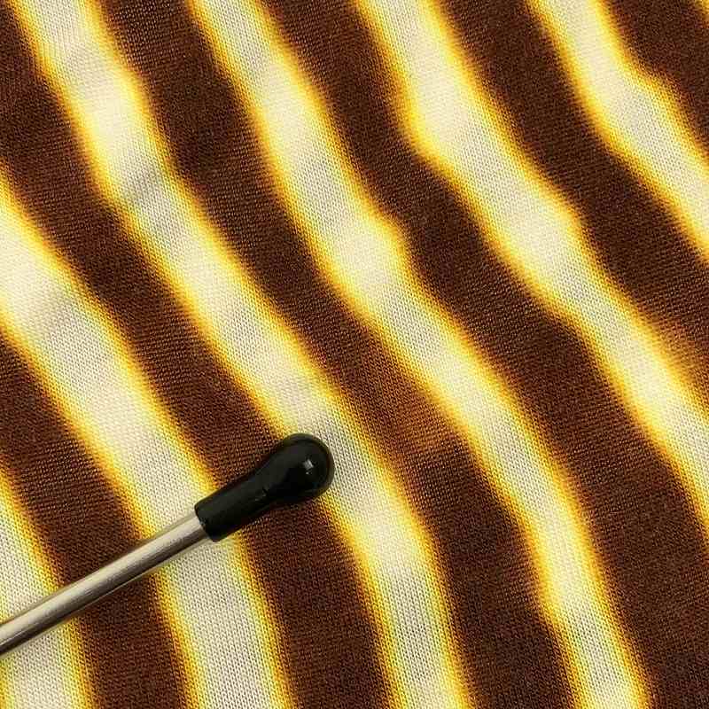 DRIES VAN NOTEN / ドリスヴァンノッテン Lem Lye サイド スリット 柄 ロング ワンピース