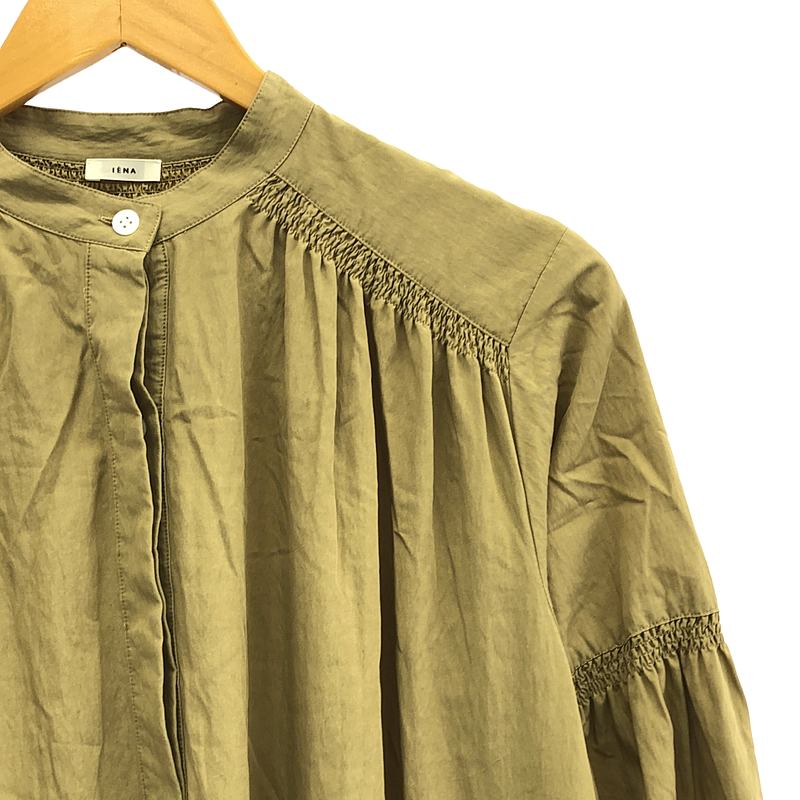 IENA / イエナ レーヨンナイロンシャーリングワンピース