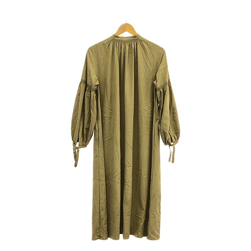 IENA / イエナ レーヨンナイロンシャーリングワンピース