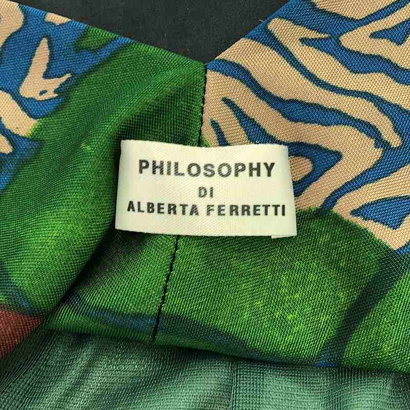 その他 レーヨン 総柄 ドレス ワンピース