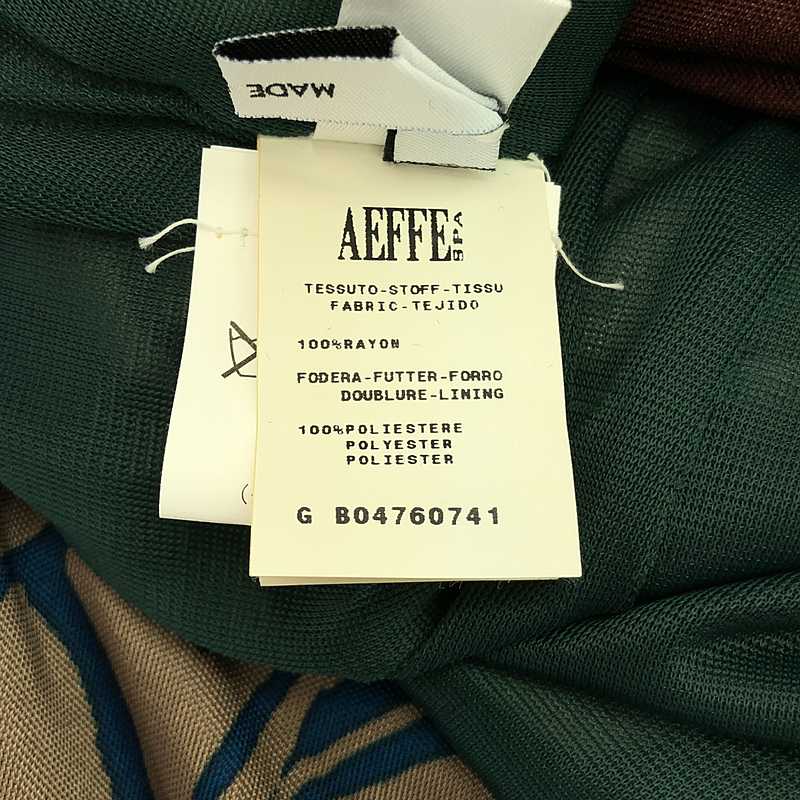 その他 レーヨン 総柄 ドレス ワンピース