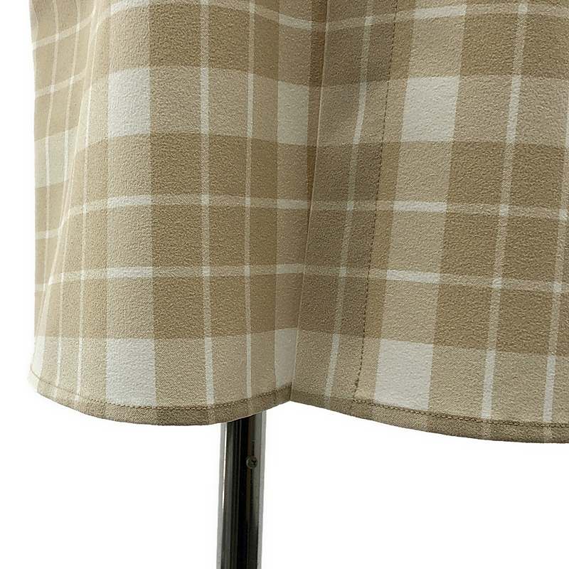 MM6 Maison Margiela / エムエムシックスメゾンマルジェラ チェック 切替 シャツ ワンピース