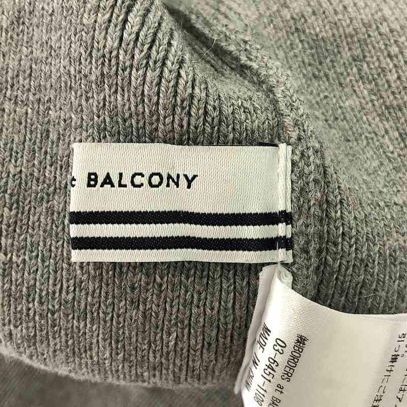 BORDERS at BALCONY / ボーダーズアットバルコニー PEARL KNIT PULLOVER パール ニット プルオーバー
