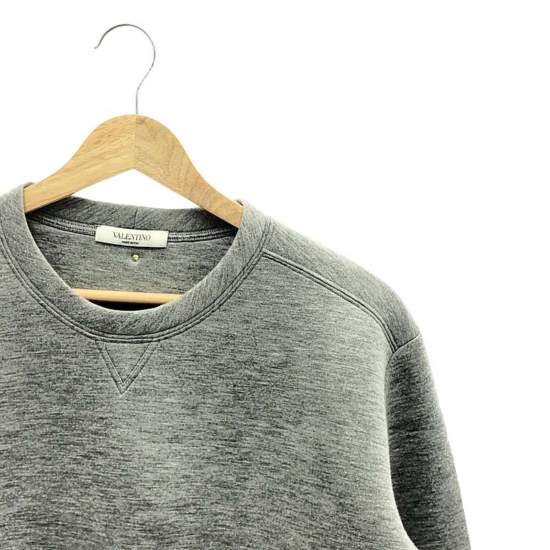 VALENTINO / ヴァレンティノ ROCK STUD CREW SWEAT ロックスタッズ クルーネック ボンディング スウェット