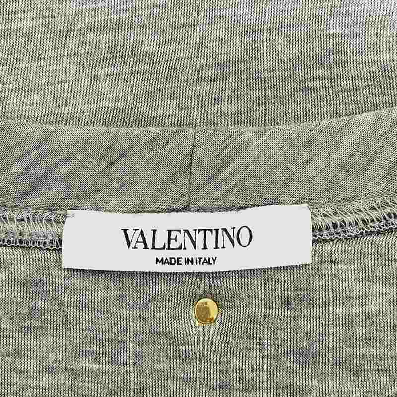 VALENTINO / ヴァレンティノ ROCK STUD CREW SWEAT ロックスタッズ クルーネック ボンディング スウェット