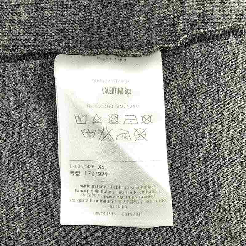 VALENTINO / ヴァレンティノ ROCK STUD CREW SWEAT ロックスタッズ クルーネック ボンディング スウェット