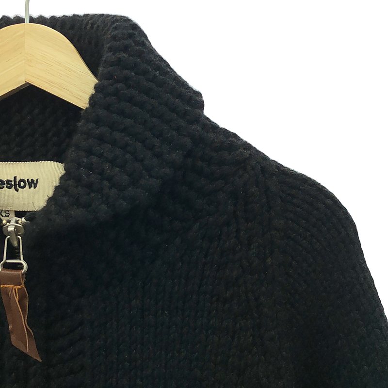 その他 ヤク ウール カウチン ニット ジャケット