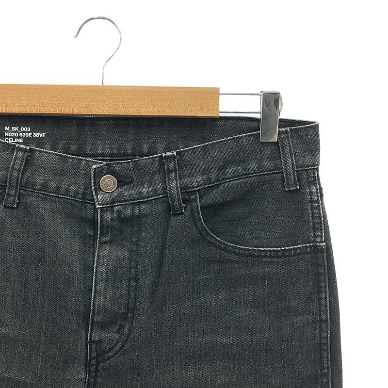 CELINE / セリーヌ エディ期 M_SK_003 スキニー ブラック デニムパンツ