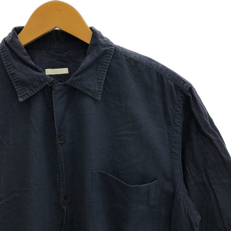 COMOLI / コモリ ベタシャン オープンカラー シャツ