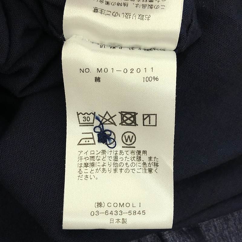 COMOLI / コモリ ベタシャン オープンカラー シャツ