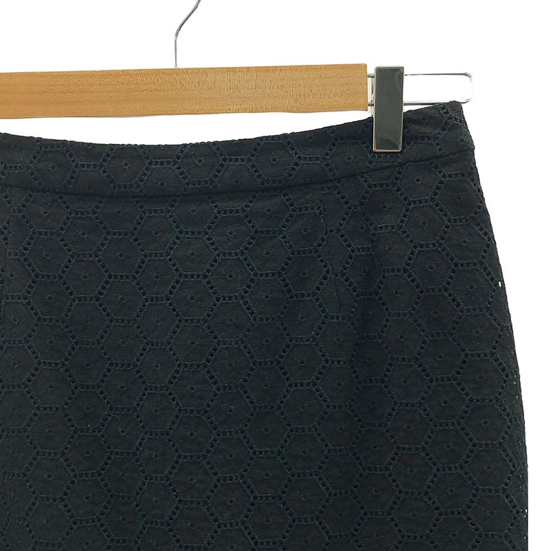 その他 カットワーク レース バックジップ スカート / 総裏地