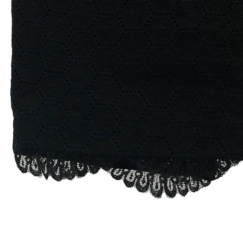 その他 カットワーク レース バックジップ スカート / 総裏地