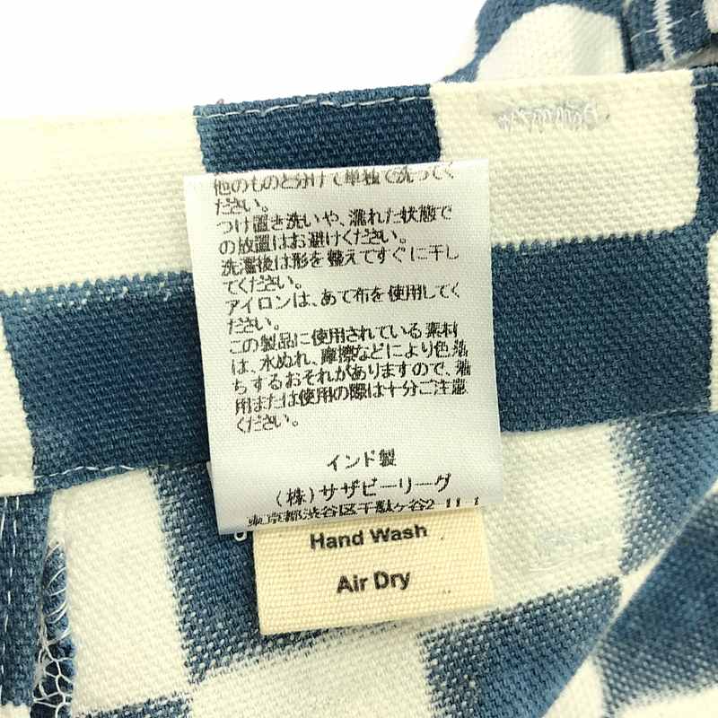 SZ Blockprints / エスゼットブロックプリント Ron Herman / ロンハーマン パンツ Checkered Disco Pants / 総柄 チェック パンツ