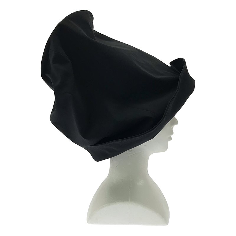 LIMI feu / リミフゥ 変形 ドレープ ハット 帽子