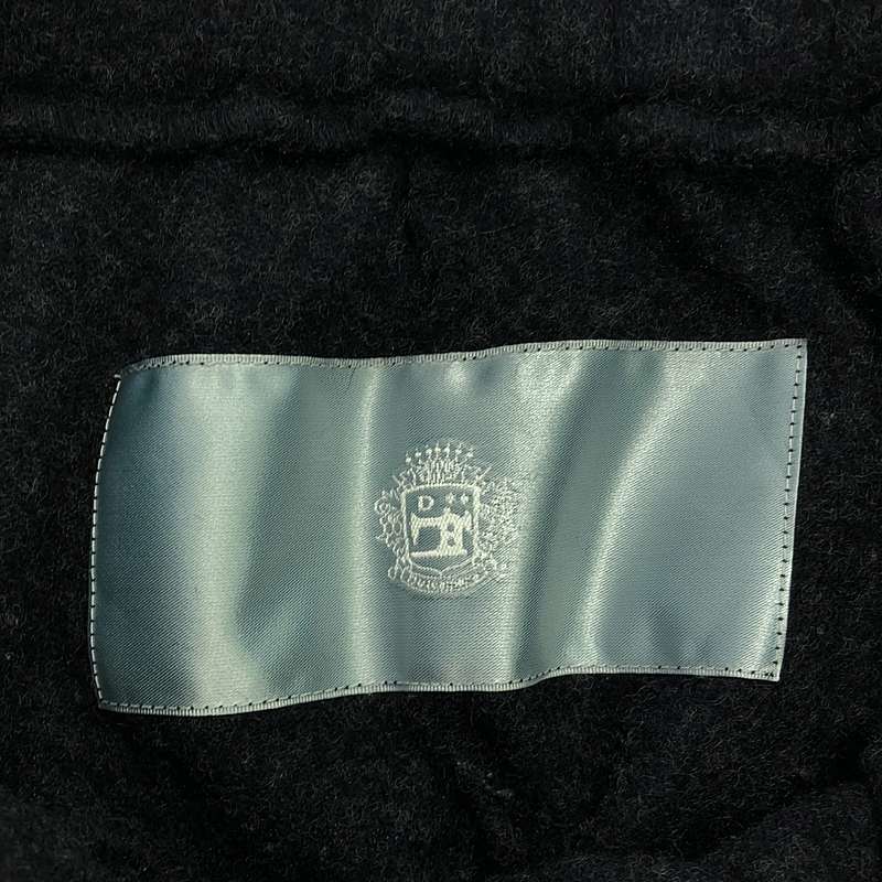 Dulcamara / ドゥルカマラ アンゴラ混 ワイド タック パンツ