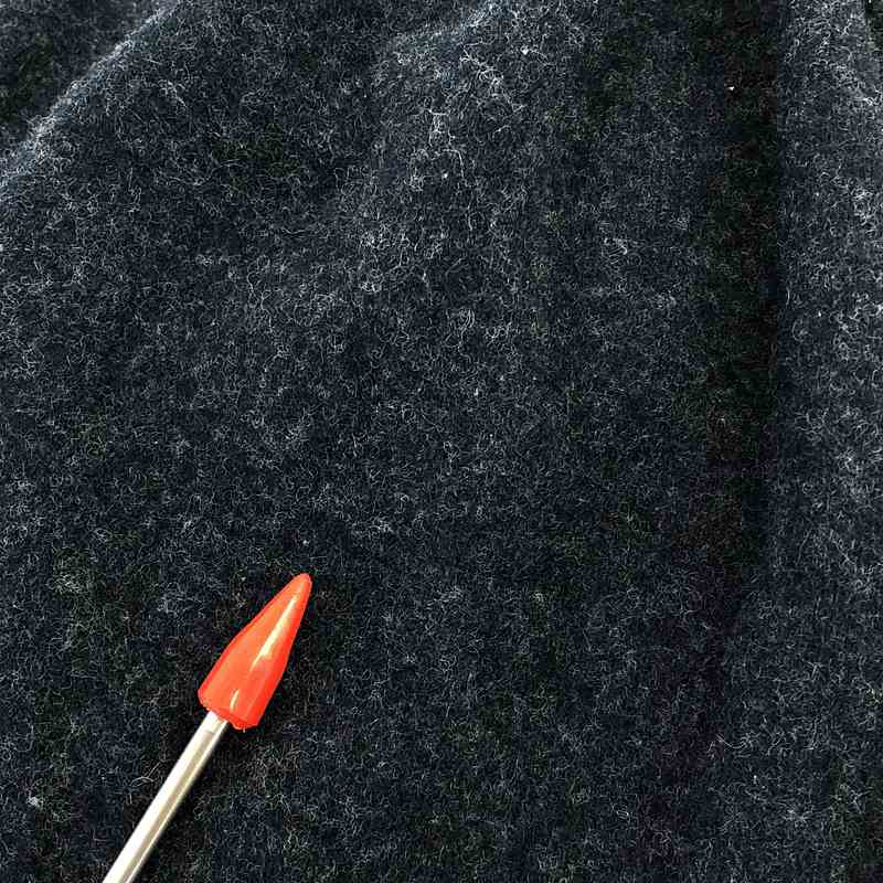 Dulcamara / ドゥルカマラ アンゴラ混 ワイド タック パンツ