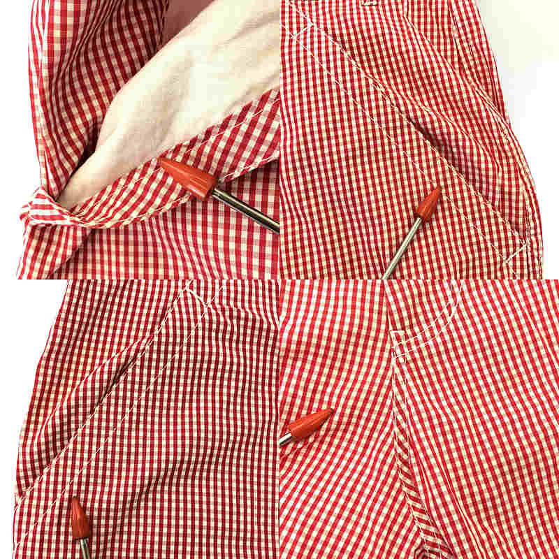 COMME des GARCONS HOMME PLUS / コムデギャルソンオムプリュス ギンガムチェック コットン サルエルパンツ