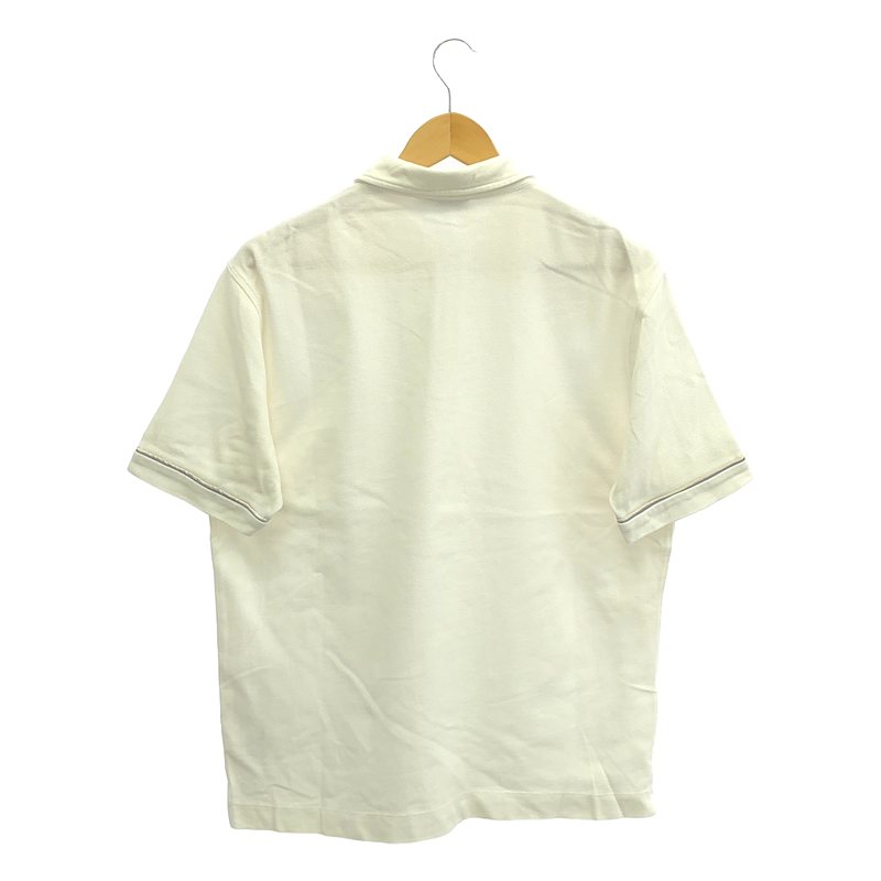 MONCLER / モンクレール ハーフジップ 鹿の子 ポロシャツ