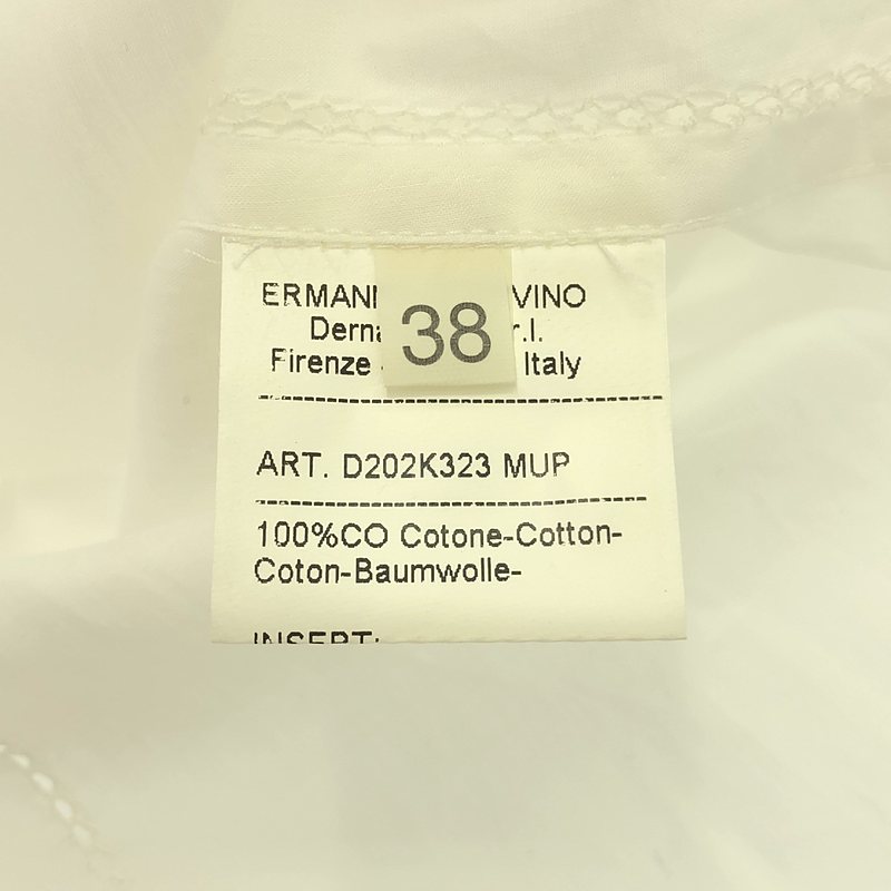 ERMANNO SCERVINO / エルマンノシェルヴィーノ コットン エンブロイダリー シャツ ブラウス