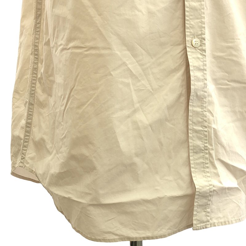 その他 コットン ロング シャツワンピース