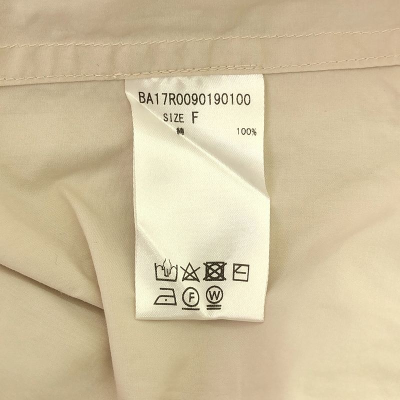 その他 コットン ロング シャツワンピース