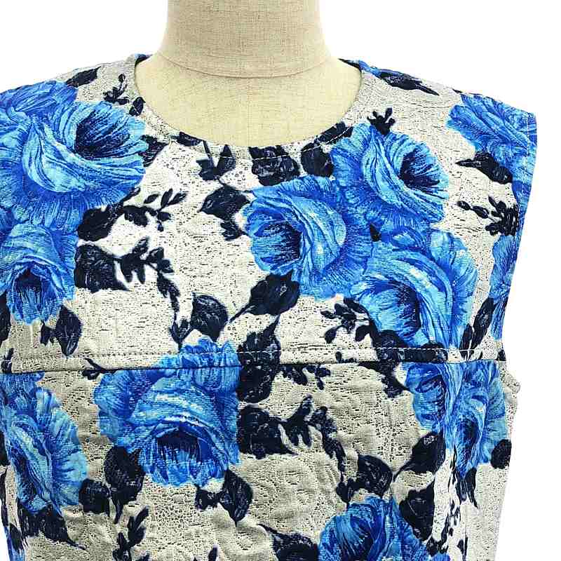 Louis Vuitton / ルイヴィトン フラワー エンブロイダリー ジャガード ドレス ワンピース