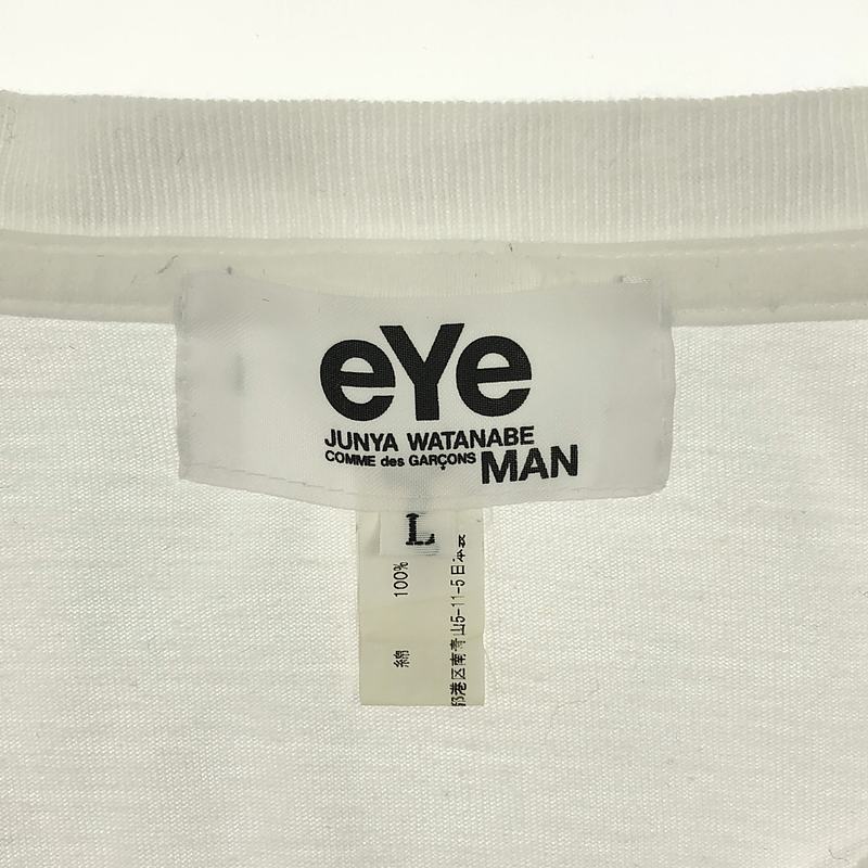 eye JUNYA WATANABE COMME des GARCONS MAN / アイジュンヤワタナベ マン eYeロゴプリント クルーネック Tシャツ
