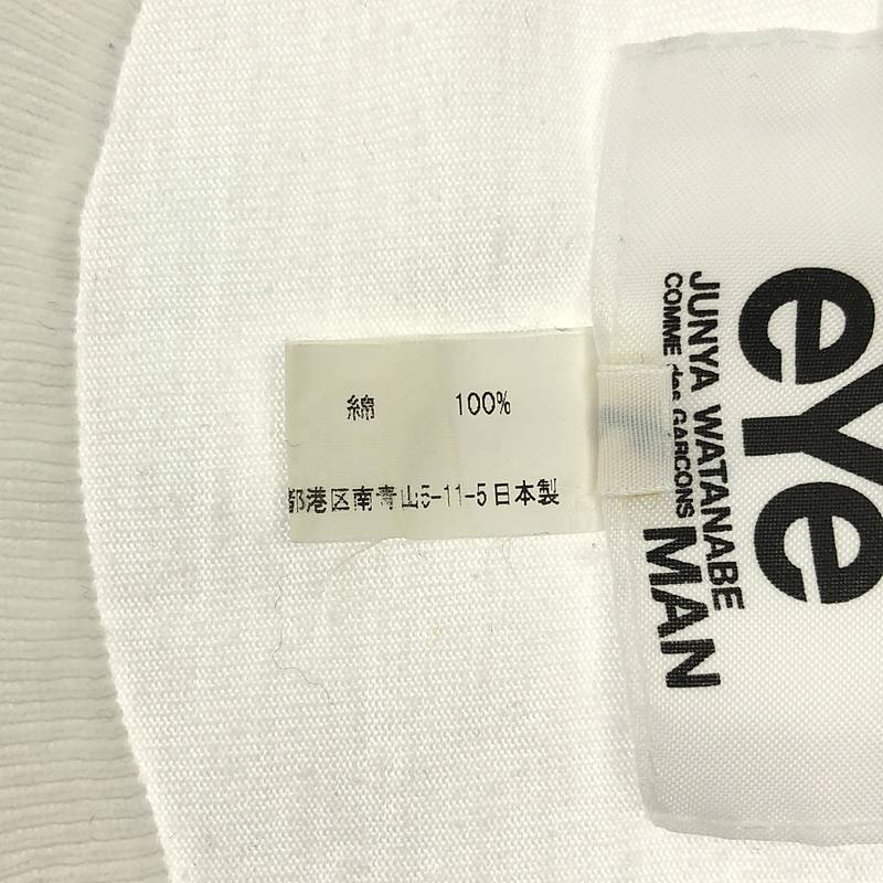 eye JUNYA WATANABE COMME des GARCONS MAN / アイジュンヤワタナベ マン eYeロゴプリント クルーネック Tシャツ