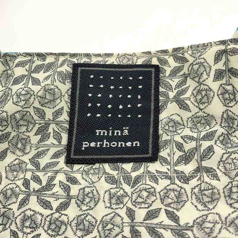 mina perhonen / ミナペルホネン runrunrun パニーニバッグ リネン