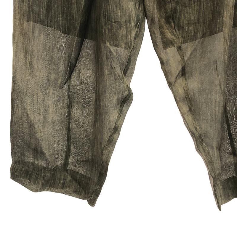 ziggy chen / ジギーチェン CLASSIC PLEATED WIDE TROUSERS / タック ワイド パンツ