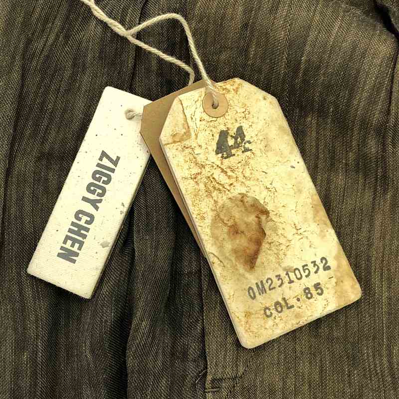 ziggy chen / ジギーチェン CLASSIC PLEATED WIDE TROUSERS / タック ワイド パンツ